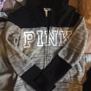 Pink hoodie